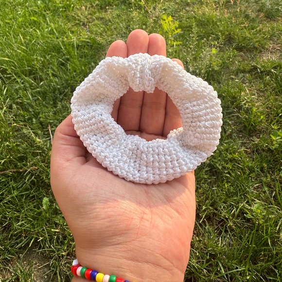Handmade Crochet Scrunchie - Picture 1 of 3